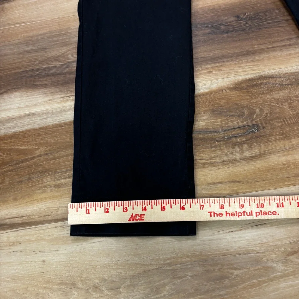 Banana Republic Chino Pants 34x32 Athletic Tapered Fit Cotton Stretch Black